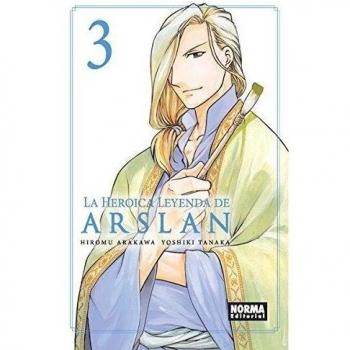 La heroica leyenda de arslan 03 (Tapa blanda).