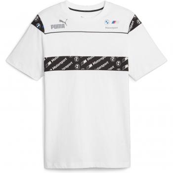 T-shirt Puma BMW Racing Team Blanc