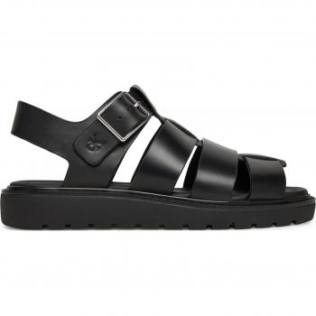 Sandali ficher Calvin Klein in pelle
