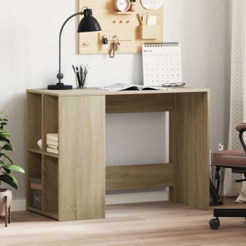 Bureau Chêne Sonoma 102×50×75 cm – bois d'ingénierie (vidaXL)
