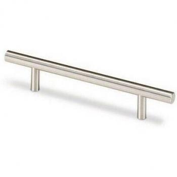 Poignée murale Salvia Hettich, acier inox brossé, 192 mm de long