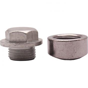 Sistema de Soldar en Escapatoria de Acero Inoxidable 18 mm con Conector O₂ Universal