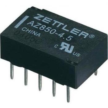 AZ850-12 12V DC PCB Relay by Zettler Electronics 1A Dual Changeover