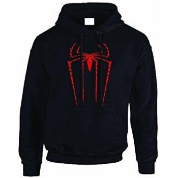 Spider-Man Marvel Unisex Black Hoodie – Premium Comfort