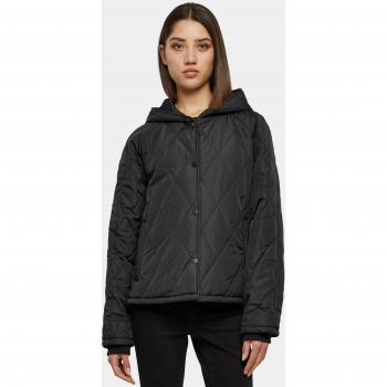 Urban Classics Ladies Oversized Diamond Quilted Hooded Jacket Jacke schwarz