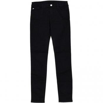 Pantaloni donna blu in denim stretch 25