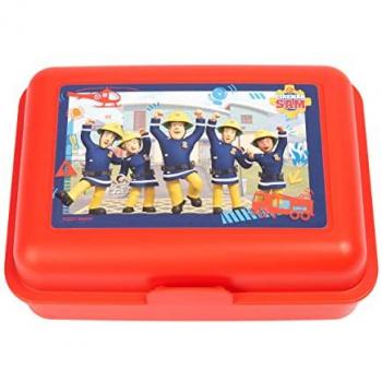 Lunch box Sam il pompiere 17.5x12.8x6.9 cm