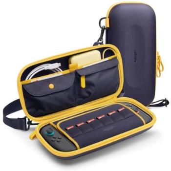 Switch 2 NanoPop Pro Case and Shoulder Strap Set – Spigen Blueberry Navy