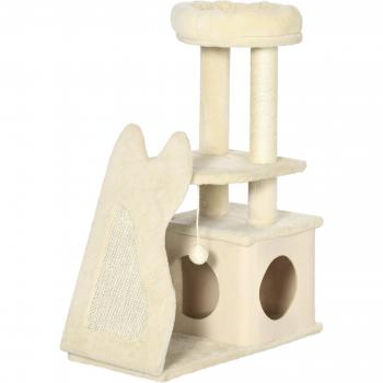 Rampa de Sisal y Postes Árbol de Gato 83 cm