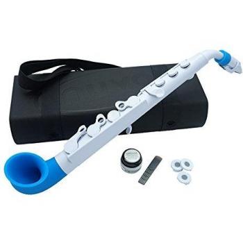 Nuvo jSAX Saxophon 2.0 (weiß-blau)