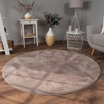 Mousseur shaggy 160 cm, finition beige taupe