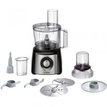 Robot de cuisine Bosch en acier inoxydable