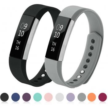 Silikon Sportband Kutop – Kompatibel mit Fitbit Alta HR