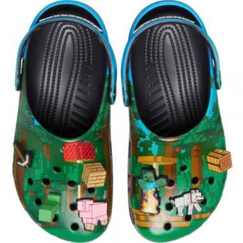 Slide Crocs Minecraft Verdi 46/47