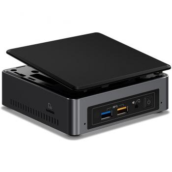 Intel NUC NUC7I3BNK i3-7100U UCFF Negro Gris
