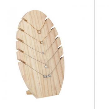 Chic Solid Wood Earring and Bracelet Stand