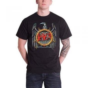 Slayer Unisex Damen Herren Eagle T-Shirt L Schwarz