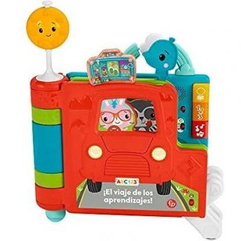 Fisher-Price Libro de historias Sienta y Levanta Juguete interactivo con luces y sonidos. para bebés +6 meses (Mattel HCL17)