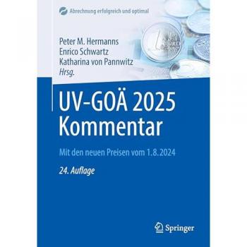 UV-GOÄ 2025 Kommentar