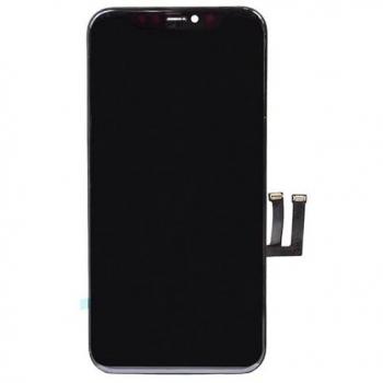 Taille plein écran AAA+ noir, finition mate, iPhone 11