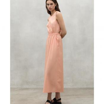 Vestido sostenible de tirantes y nudo en la espalda ECOALF