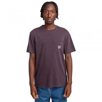 Element Maglietta Basic Pocket Prugna XL
