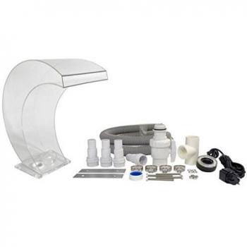 Ubbink Poolwasserfall Ubbink Mamba LED, Acrylglas-Wasserfall