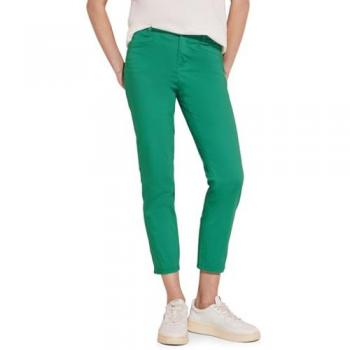 Street One Damen Chinohose 7/8 in Frischem Frühlingsgrün, Größe 34