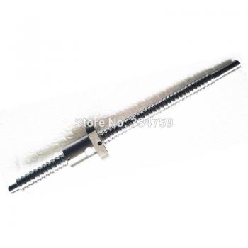 SFU1605 300mm C7 Ball Screw with 1/2-20 Thread and Single Flange