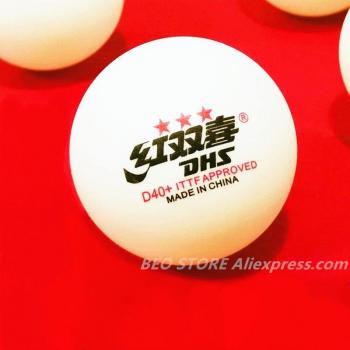 Balles ABS plastiques DHS 3 étoiles D40 – lot 30/60