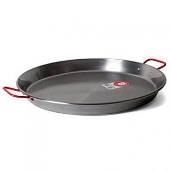 Garcima Premium Silver/Red Paella Pan