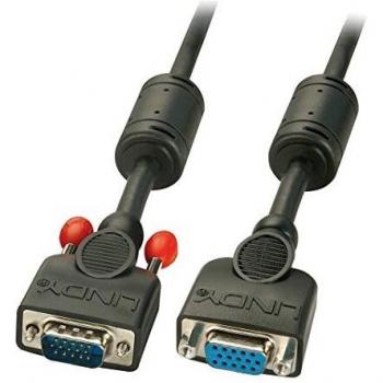 Cable VGA D-Sub Macho/Hembra 10m LINDY