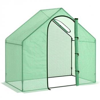 Serre de protection Outsunny 180x100x168 cm Verte