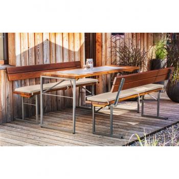 VEGA Noyer: Ensemble de Mobilier 180×60×76,5 cm