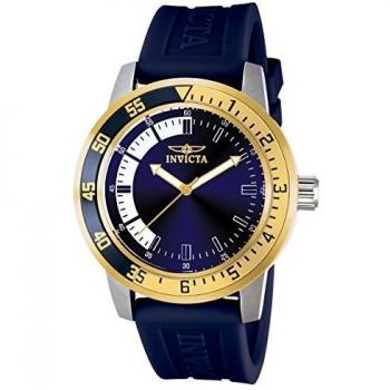 Invicta Elite 12847 – Blauwe Wijzerplaat Horloge voor Mannen