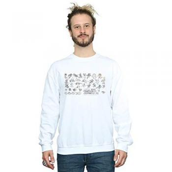 Tom und Jerry Herren Sweatshirt mit Jerry-Motiv