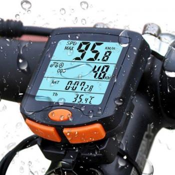 Multi-Display Bicycle Speedometer