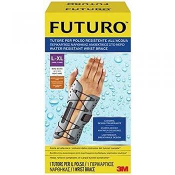 3M Futuro Tutore Polso Destro Resistente All'acqua Taglia L/XL