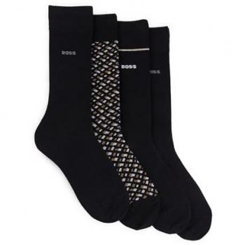 BOSS Businesssocken (Packung, 4-Paar, 4) mit BOSS Logo