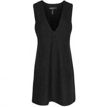Marc Cain Damenkleid Schwarz V-Ausschnitt 42