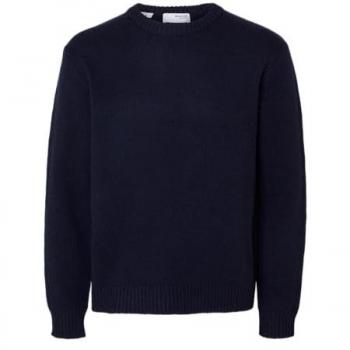 SELECTED HOMME Strickpullover mit Rundhalsausschnitt Modell 'CODY', Größe XXL