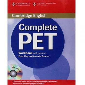 Peter May Complete Pet Workbook With Answers With Audio Cd