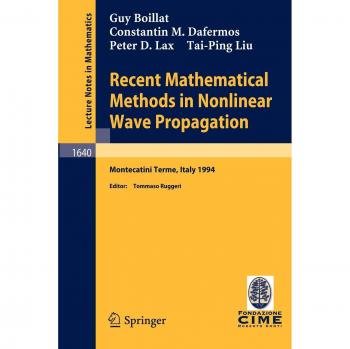 Recent Mathematical Methods in Nonlinear Wave Propagation: Lectures Given at the 1st Session of the Centro Internazionale Matematico Estivo ...