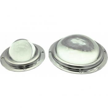 Optical Glass LED Lens and Reflector for 20W-100W High Power Chips