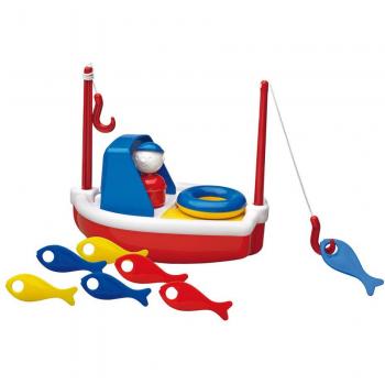 Ambitoys Bote de Pesca para Niños