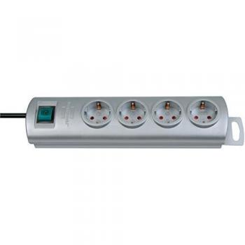 Regleta con 4 tomas Brennenstuhl Primera Plata 1M