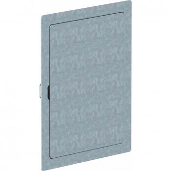 OBO Bettermann 5800 VA Revisionstür (Silber) mit Elektronik-Zubehör und Schutzgehäuse