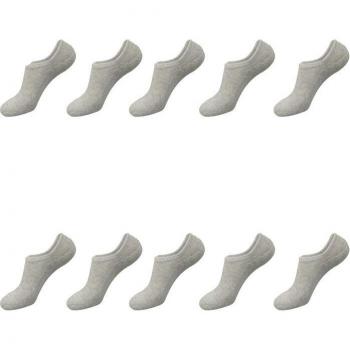 10 Pair Happy Men's Non-Slip Ankle Socks
