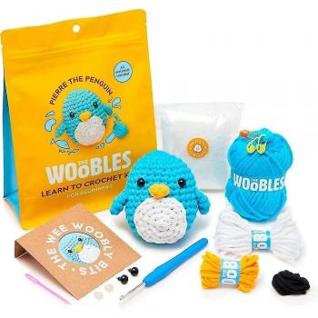 Coffret bricolage crochet kit pingouins et compagnie