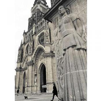 Peinture imprimée en HD Sainte Croix 45x65 cm